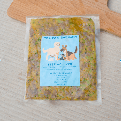 Beef With Liver - The Paw Gourmet